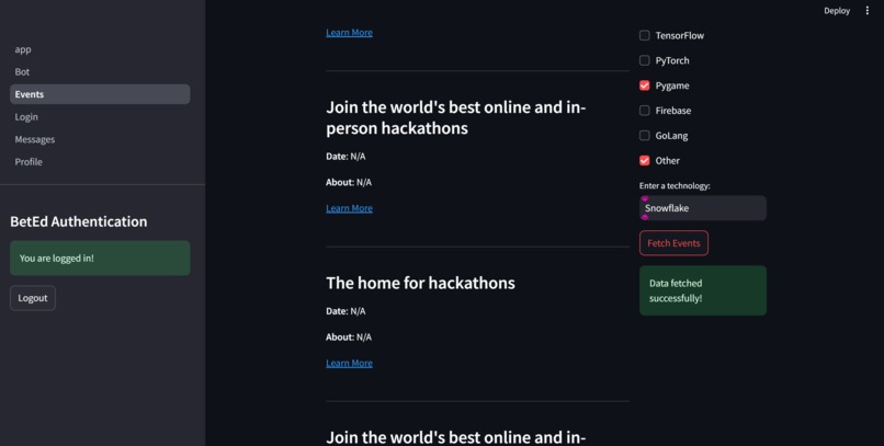 BetEd – screenshot 6