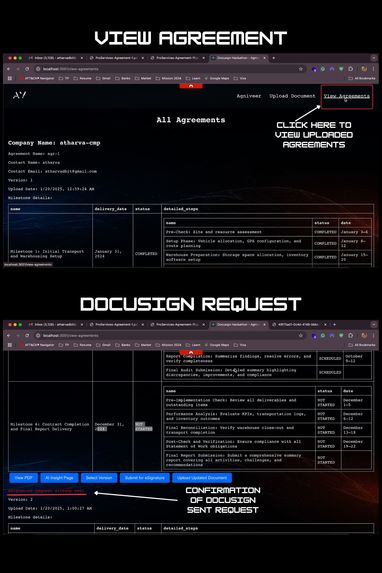Agniveer ContractIQ – Smarter Agreements with AI Insights – screenshot 2