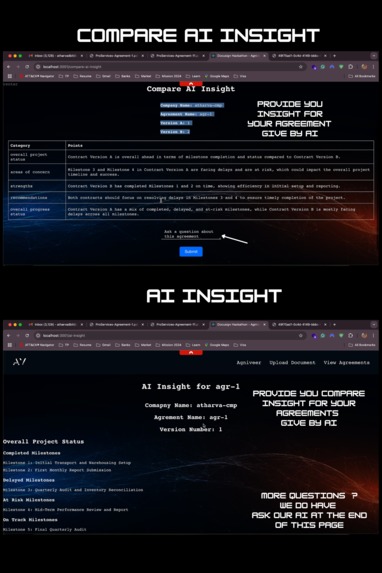 Agniveer ContractIQ – Smarter Agreements with AI Insights – screenshot 3
