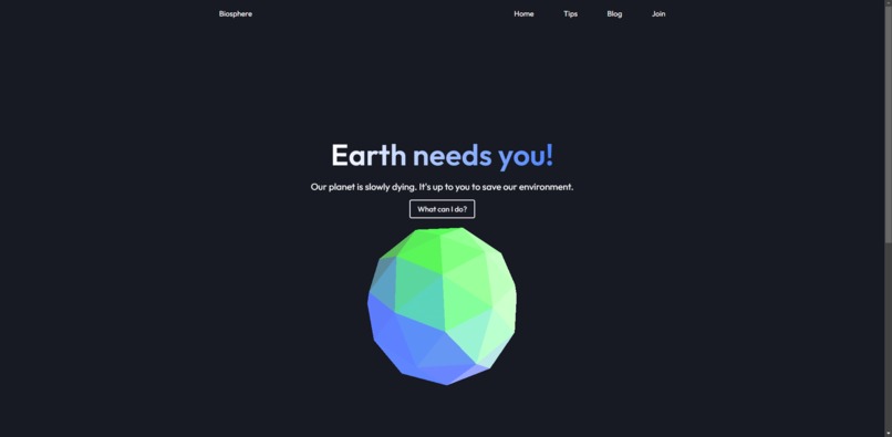 Biosphere – screenshot 1
