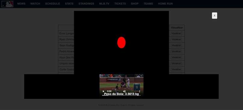 MLB, HomeRuns – screenshot 2