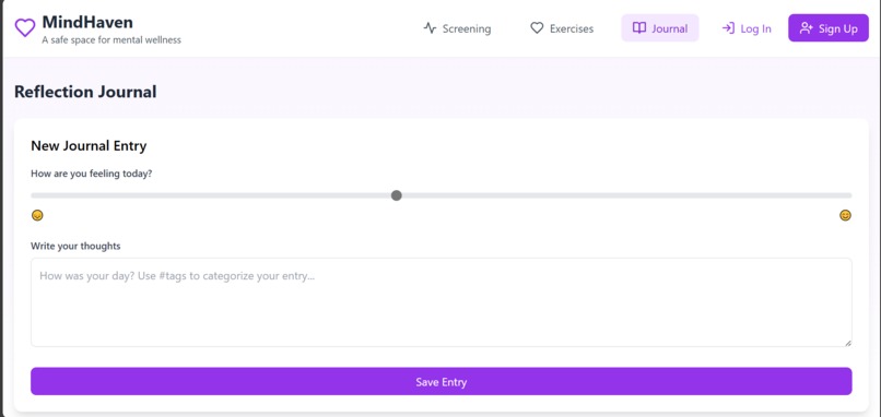MindHaven AI Mental Health – screenshot 2