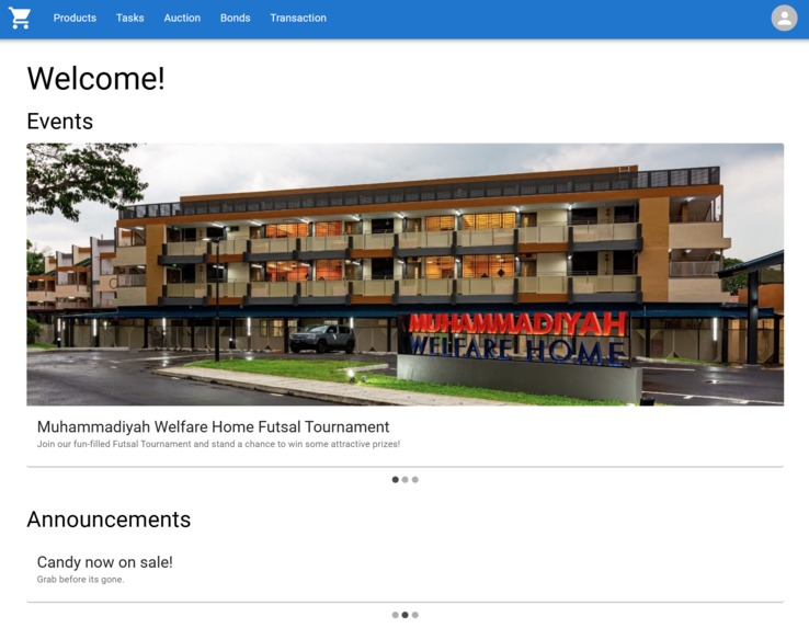 Web Minimart – screenshot 1