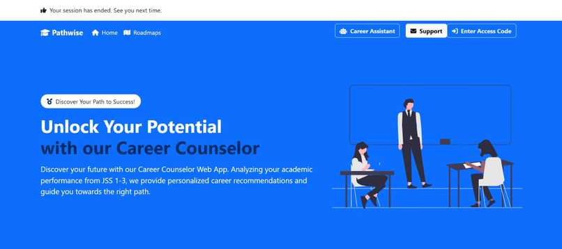 AI- Driven Skill Enhancement Platform  – screenshot 1
