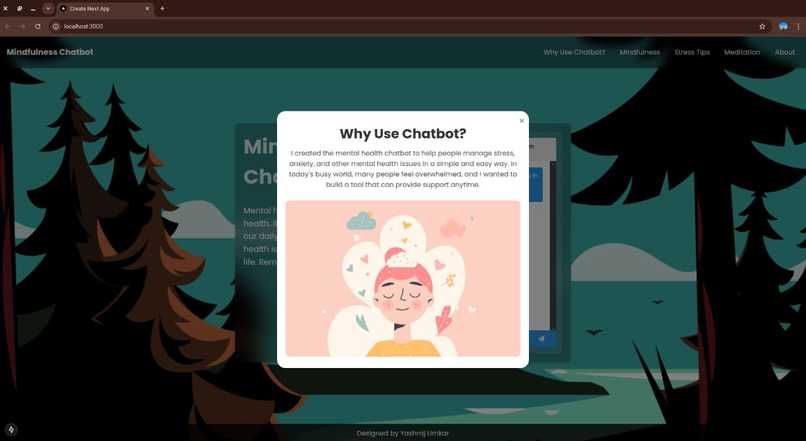 Mindfulness Chatbot – screenshot 1