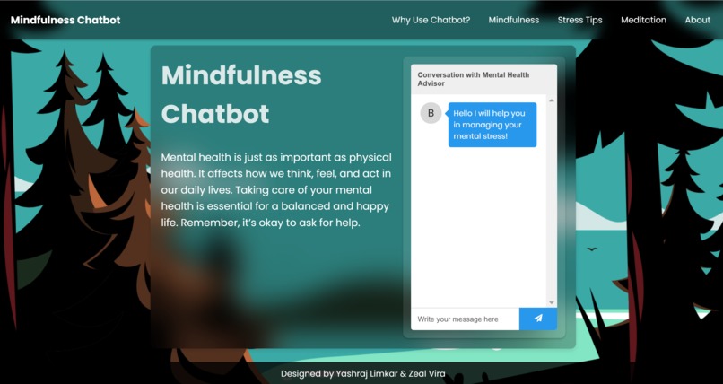 Mindfulness Chatbot – screenshot 2