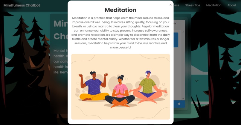 Mindfulness Chatbot – screenshot 4