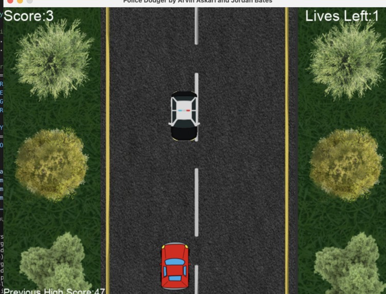 Police Car Dodger Game – screenshot 1