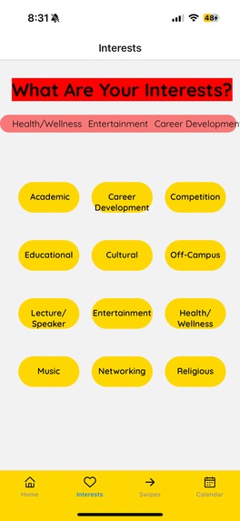 EventTerp – screenshot 2