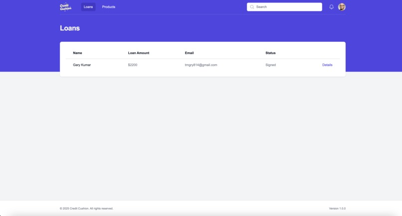 Credit Cushion – screenshot 3