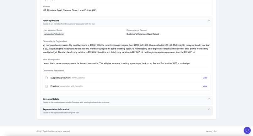 Credit Cushion – screenshot 8