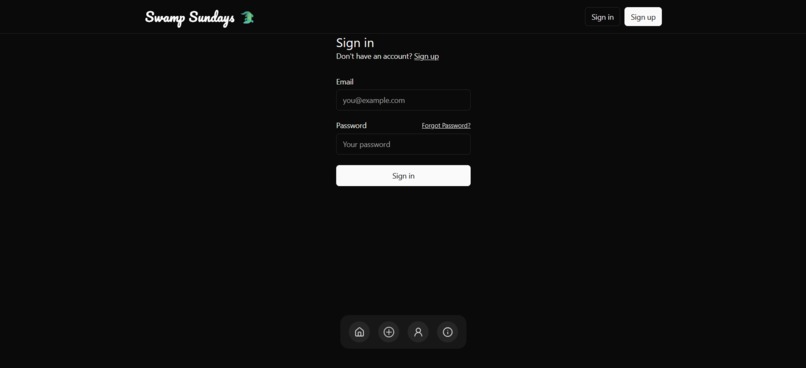 SwampSundays – screenshot 1