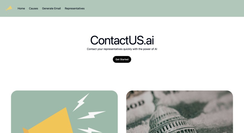 ContactUS.ai – screenshot 1