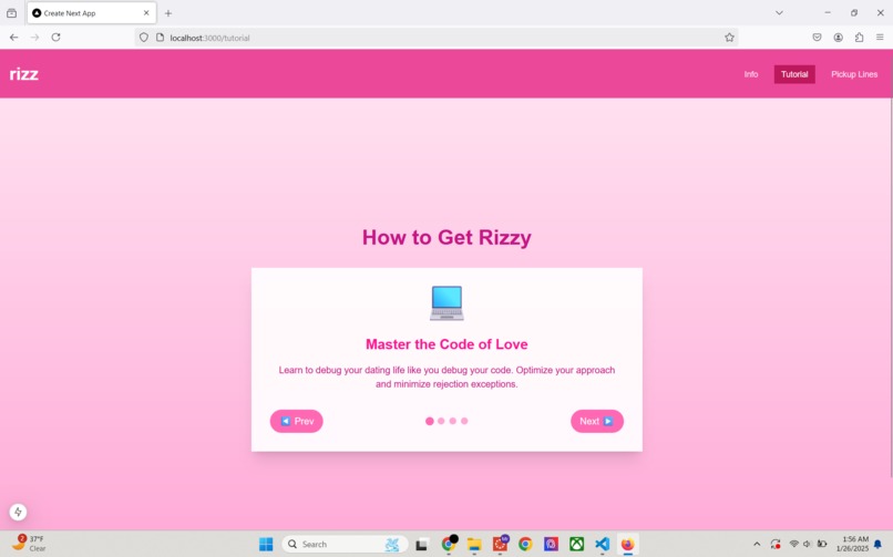 Rizz App – screenshot 2