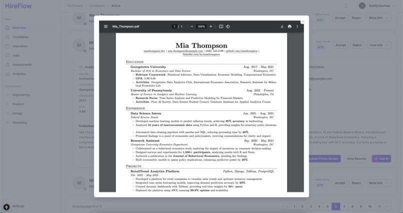 #26 HireFlow – screenshot 4