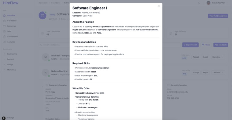 #26 HireFlow – screenshot 7