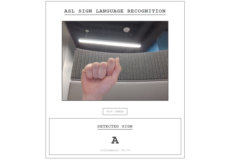 ASL Detector – screenshot 1