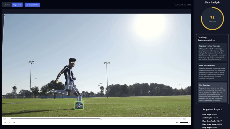 SoccerMetrics – screenshot 1