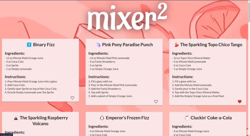 Table: 61 (Mixer Mixer) – screenshot 3