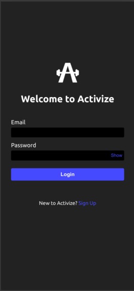 Activize – screenshot 1