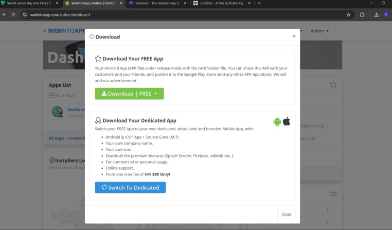  Interactive Healthcare App – screenshot 3