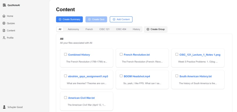 QuizNoteAI – screenshot 3