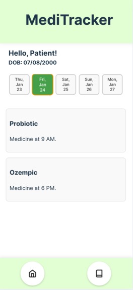MediTracker – screenshot 1