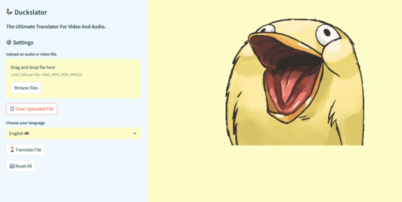 Duckslator – screenshot 1