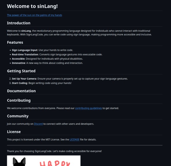 SymLang – screenshot 2