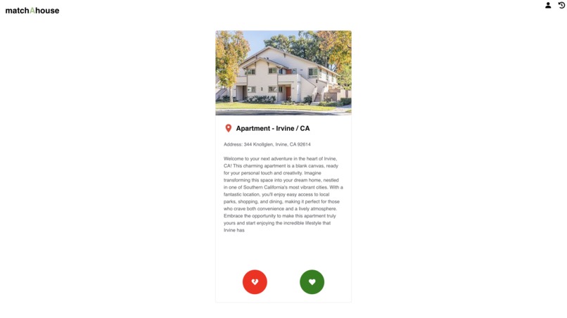 matchAhouse – screenshot 6
