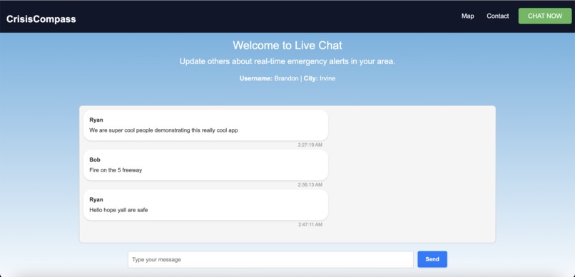 CrisisCompass – screenshot 3