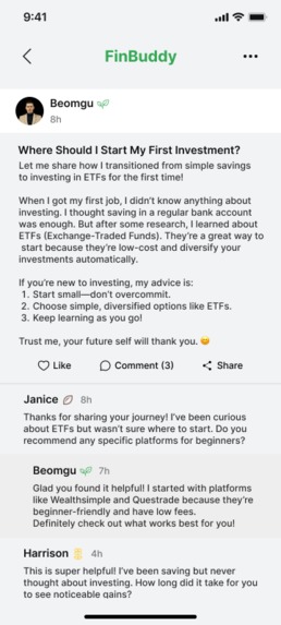 FinBuddy – screenshot 2
