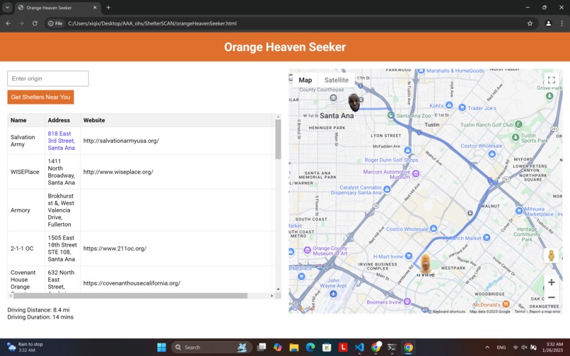 ShelterSCAN – screenshot 2