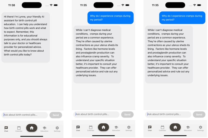 Lynne Birth Control Tracker – screenshot 4