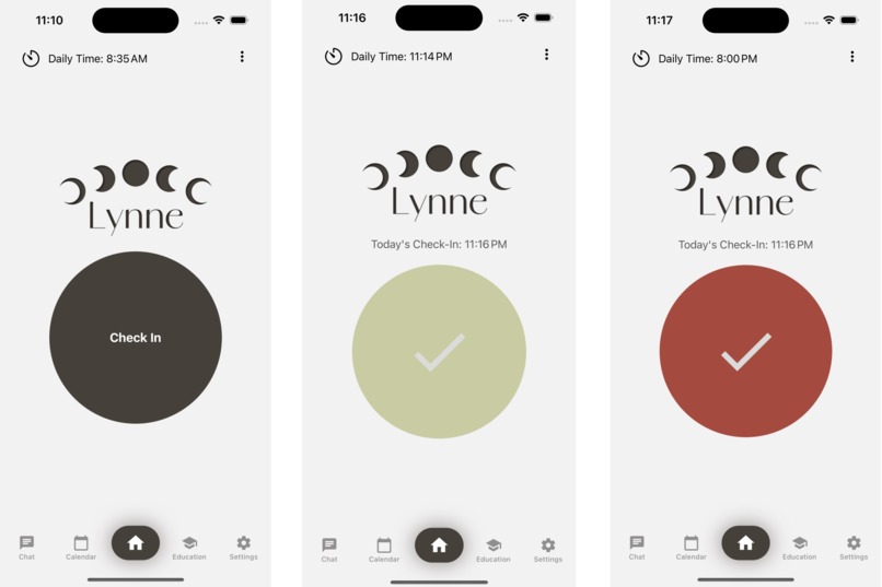 Lynne Birth Control Tracker – screenshot 1