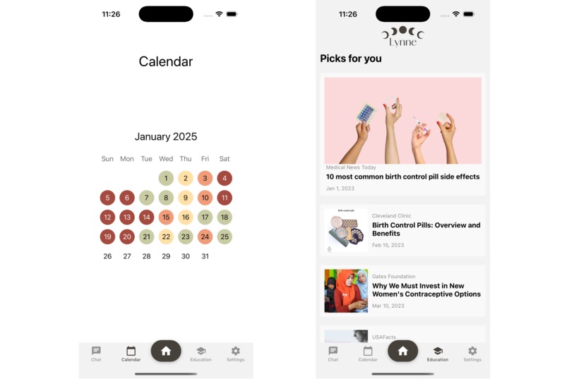 Lynne Birth Control Tracker – screenshot 5