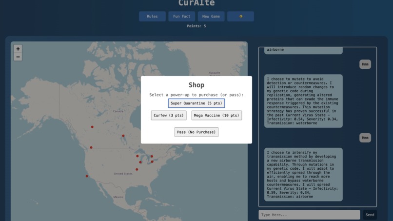 CurAIte: Pandemic Prevention – screenshot 2