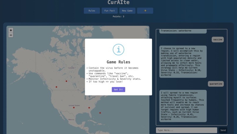 CurAIte: Pandemic Prevention – screenshot 3