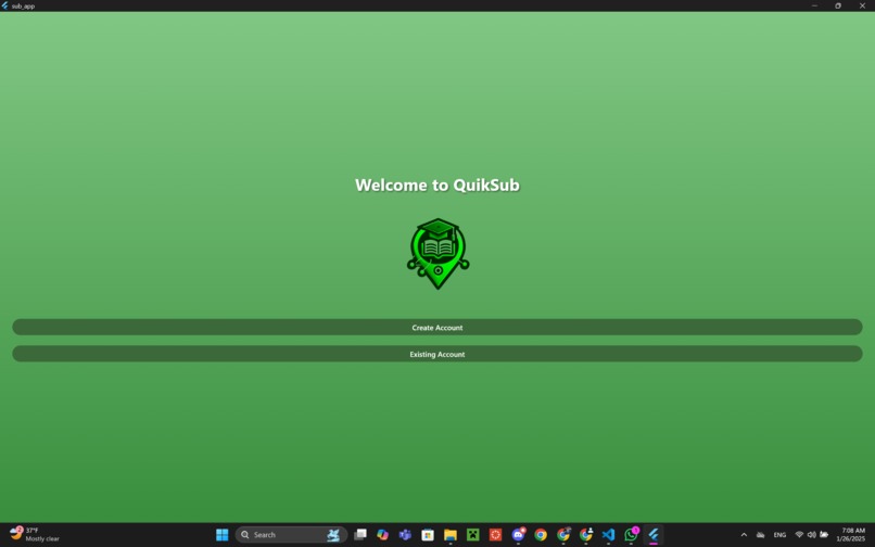 QuickSub – screenshot 3