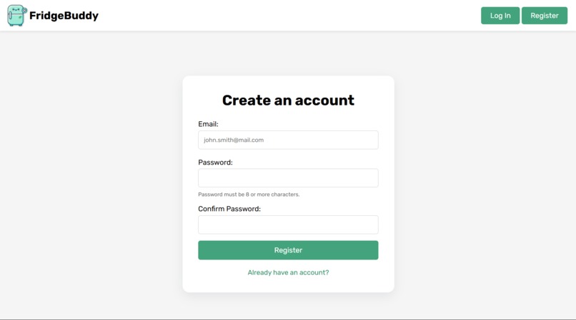 FridgeBuddy – screenshot 3