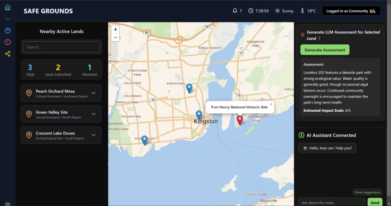 SafeGrounds – screenshot 2