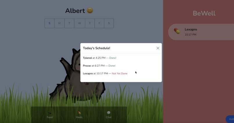 BeWell – screenshot 2