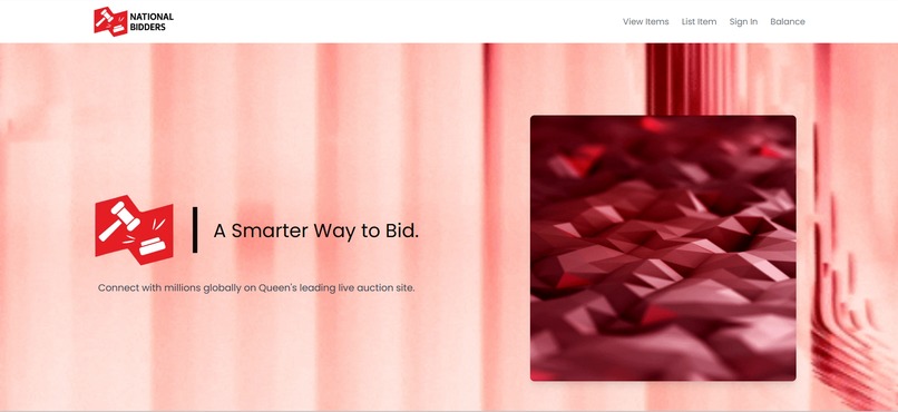 National Bidders of Canada – screenshot 1