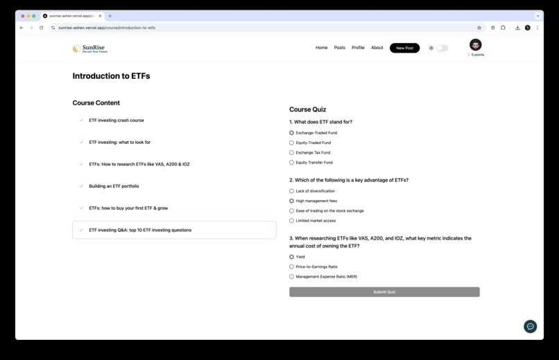 SunRise: Elevate your Future – screenshot 3