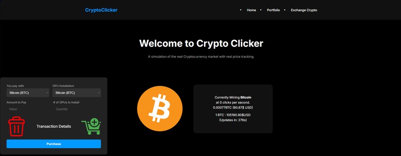 Crypto Clicker – screenshot 1