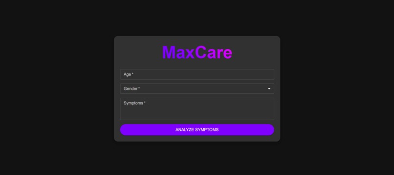 MaxCareAI – screenshot 1