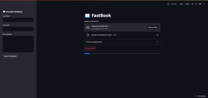 FastBook – screenshot 2