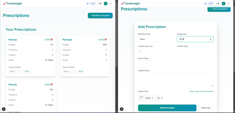 CareInsight – screenshot 2