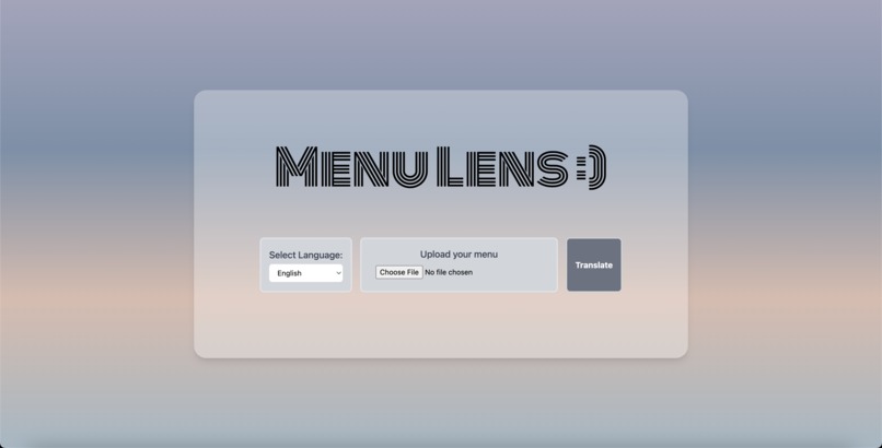 MenuLens – screenshot 1
