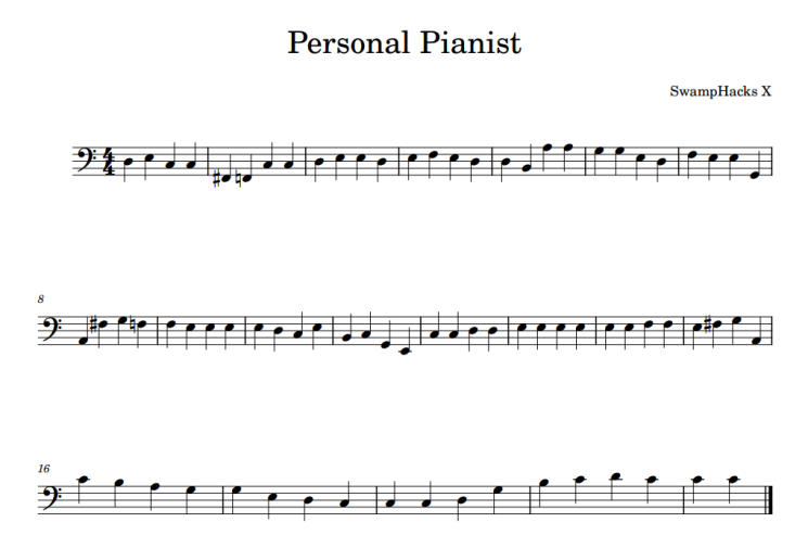 Personal Pianist – screenshot 3